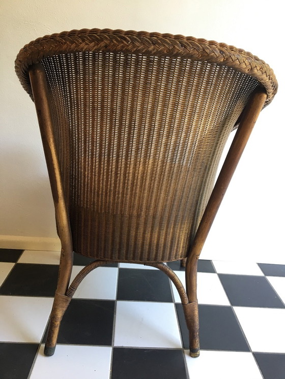 Image 1 of Lloyd Loom chair with cushion