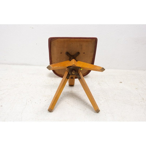 Image 1 of Mid century industrial swivel armchair, Czechoslovakia 1960s