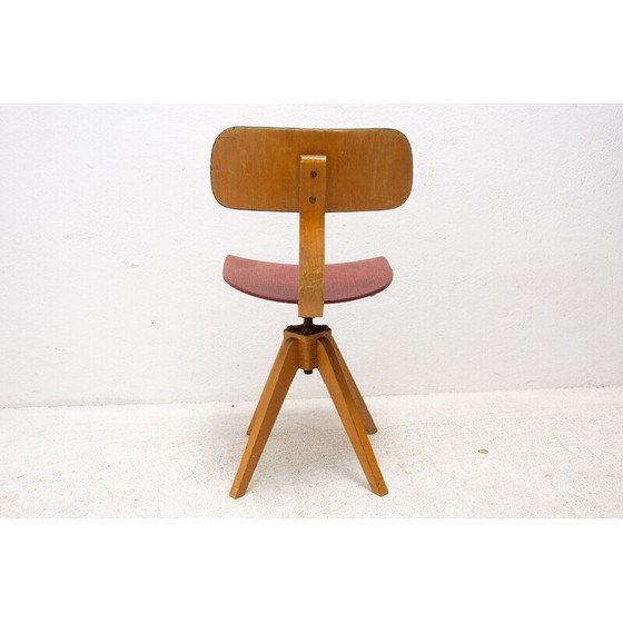 Image 1 of Mid century industrial swivel armchair, Czechoslovakia 1960s