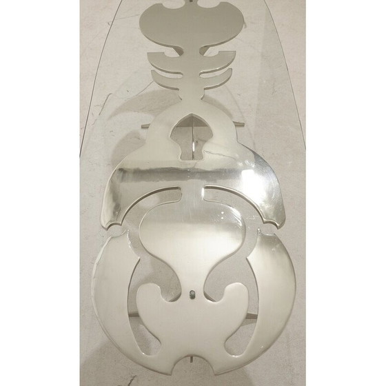 Image 1 of Vintage coffee table "Elipse" by Armand Jonckers, 1980s