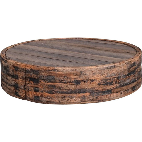 Image 1 of Primitive vintage Brutalist coffee table, France 1940