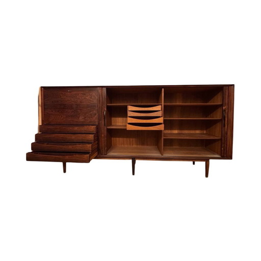 Arne Vodder Rosewood Highboard By Sibast Mobler, Denmark, 1960S