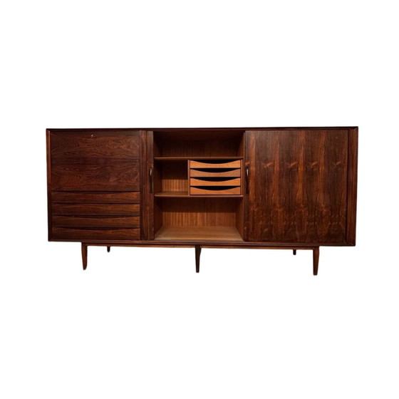 Image 1 of Arne Vodder Rosewood Highboard By Sibast Mobler, Denmark, 1960S