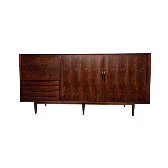 Image 1 of Arne Vodder Rosewood Highboard By Sibast Mobler, Denmark, 1960S