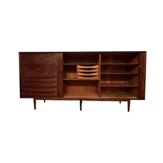 Arne Vodder Rosewood Highboard By Sibast Mobler, Denmark Arne Vodder Rosewood Highboard By Sibast Mobler, Denmark
