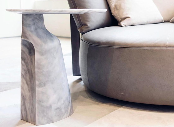 Image 1 of Poltrona Frau Ilary Monolith In Solid Grigio Roma Marble