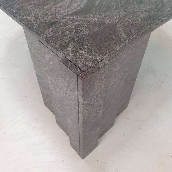 Image 1 of Italian vintage granite coffee table, 1980s