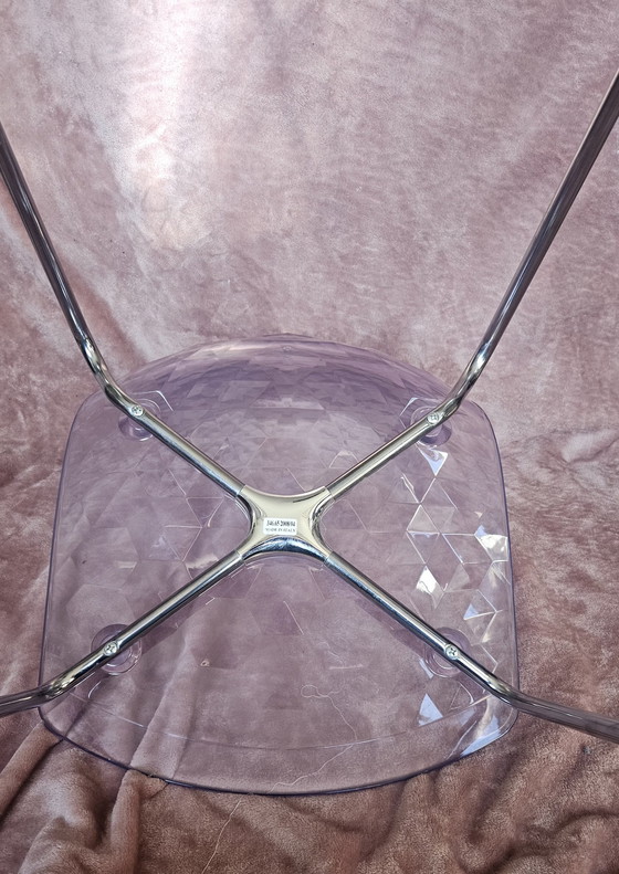 Image 1 of Silla Calligaris Ice Lila Transparente