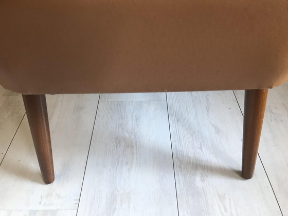 Image 1 of Vintage Cocktail Chair With Skai 1960S