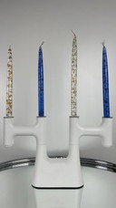 Candelabro Ehlén Johansson de hierro fundido blanco Ikea PS 2012