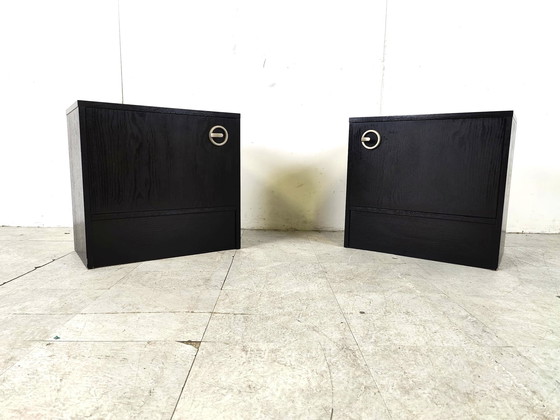 Image 1 of 2 comodini vintage, anni '70