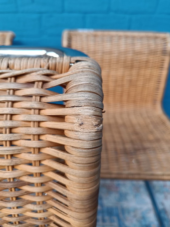 Image 1 of 5x Chaises vintage Mies van der Rohe MR10