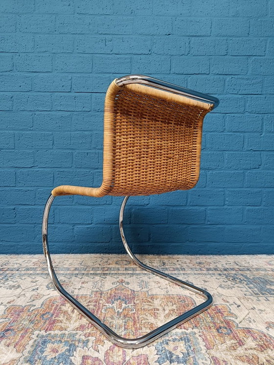 Image 1 of 5x Chaises vintage Mies van der Rohe MR10