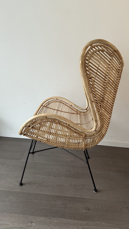 Hk Living Rattan Egg Chair