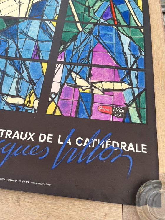 Image 1 of Metz Cathedral Stained Glass Poster