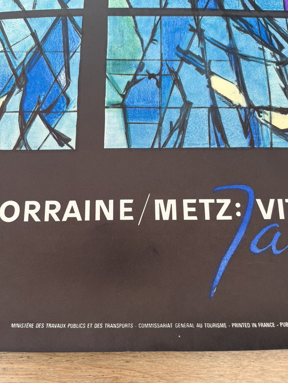 Image 1 of Metz Cathedral Stained Glass Poster