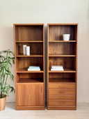 Due librerie vintage in teak