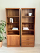 Due librerie vintage in teak
