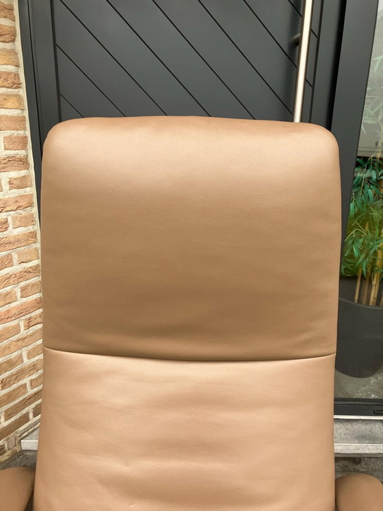 Image 1 of Beautiful Recent Jori Yoga Relax Taupe Leather New Condition!!!