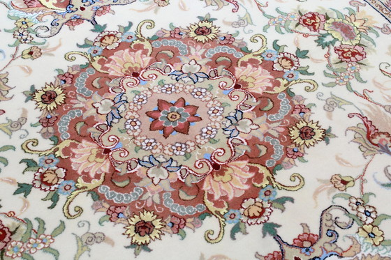 Image 1 of Original hand-knotted Persian carpet Tabriz 304 X 203 Cm New , Unused