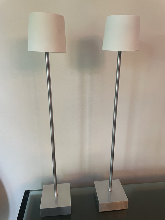 Image 1 of 2x Anta Table Lamps Model Cut