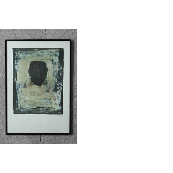 Image 1 of Vintage lithograph by Alain Winance, 1990