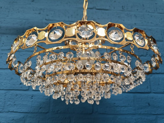 Image 1 of Lampe pendante vintage Chandelier design finlandais