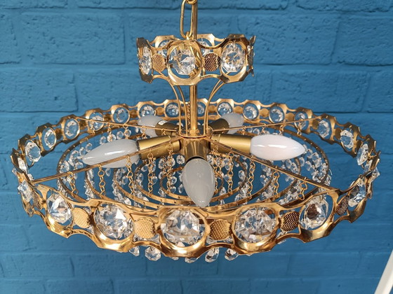 Image 1 of Lampe pendante vintage Chandelier design finlandais