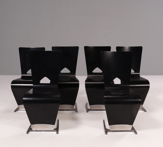 Image 1 of 6x Dyna chairs Sacha Lakic for Roche Bobois