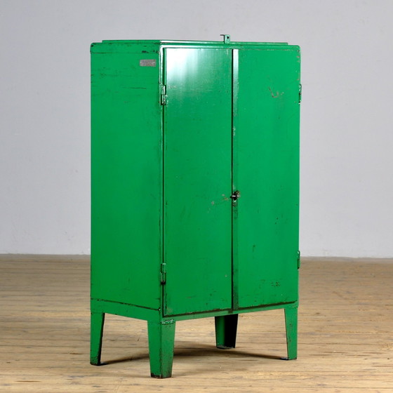 Image 1 of Industrial Iron Cabinet, 1960S