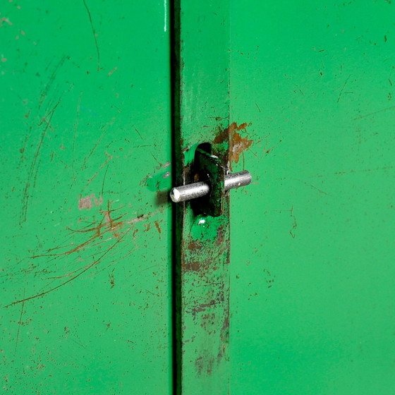 Image 1 of Industrial Iron Cabinet, 1960S