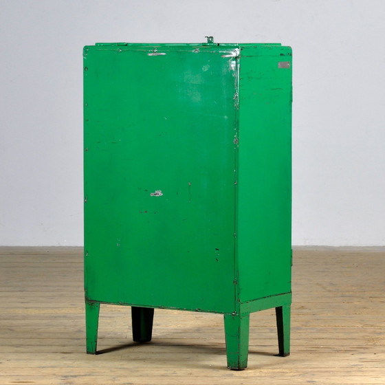 Image 1 of Industrial Iron Cabinet, 1960S