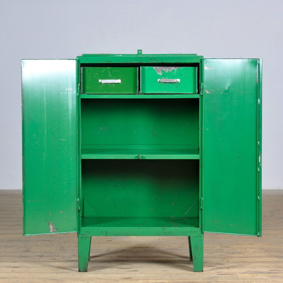 Image 1 of Industrial Iron Cabinet, 1960S