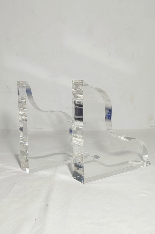 Methacrylate Bookends. Spain, 1990S.