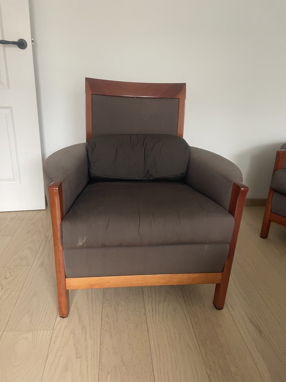 Image 1 of 2x Giorgetti armchair