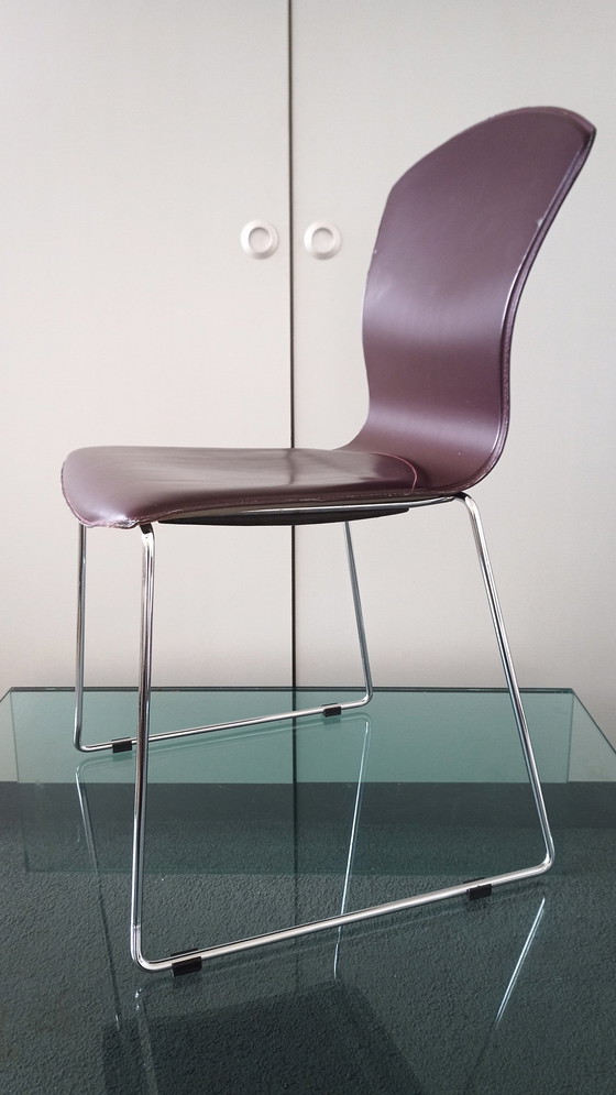 Image 1 of 3x Italian Design Dining Chairs