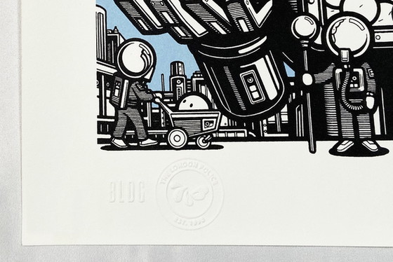 Image 1 of The London Police - Play Hard - Screenprint