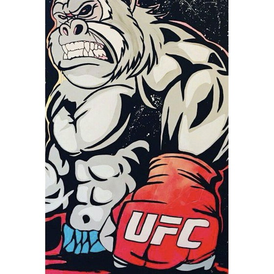 Image 1 of Dipinto d'epoca "UFC Kong" di ClemS, 2018