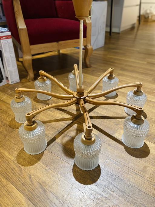 Lámpara de techo de araña vintage