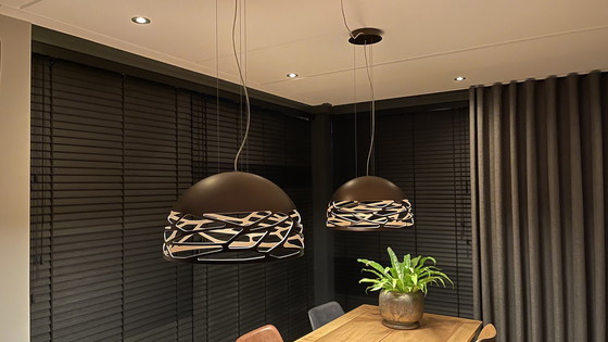 Image 1 of 2x Studio Italia lampe suspendue Design Kelly So 1 Bronze.