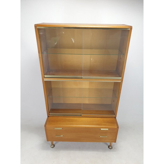 Image 1 of Vintage brass showcase by A.A. Patijn for Zijlstra, The Netherlands 1950