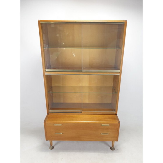 Image 1 of Vintage brass showcase by A.A. Patijn for Zijlstra, The Netherlands 1950