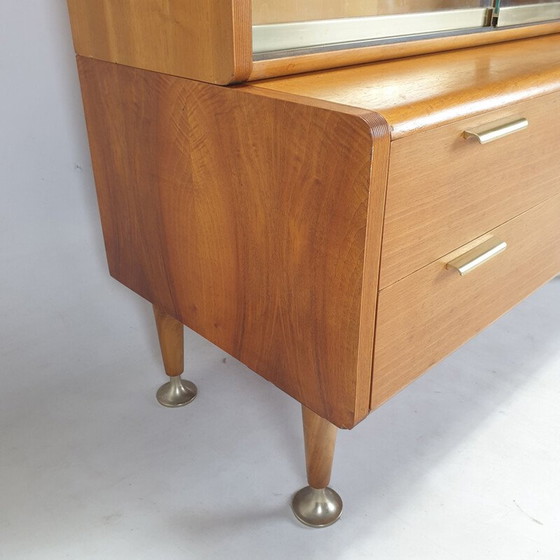 Image 1 of Vintage brass showcase by A.A. Patijn for Zijlstra, The Netherlands 1950