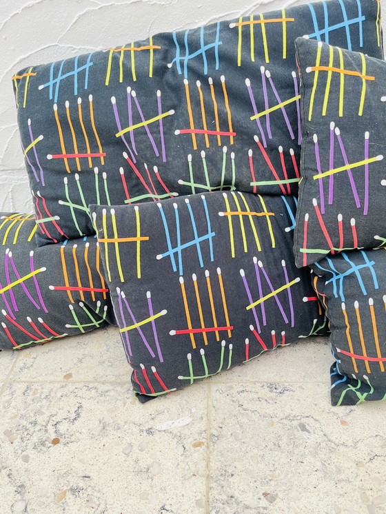 Image 1 of Set of 5 Onskedrom Cushions Ikea