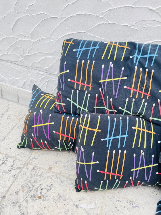 Image 1 of Set of 5 Onskedrom Cushions Ikea