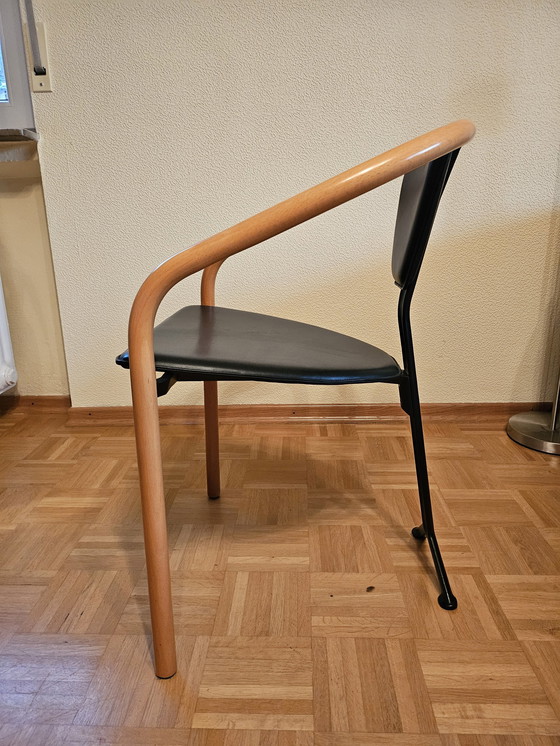 Image 1 of 4x Chair Tok By Toshiyuki Kita For Interprofil