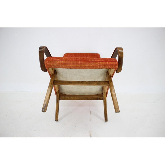 Image 1 of Vintage armchair in beech, Czechoslovakia 1960