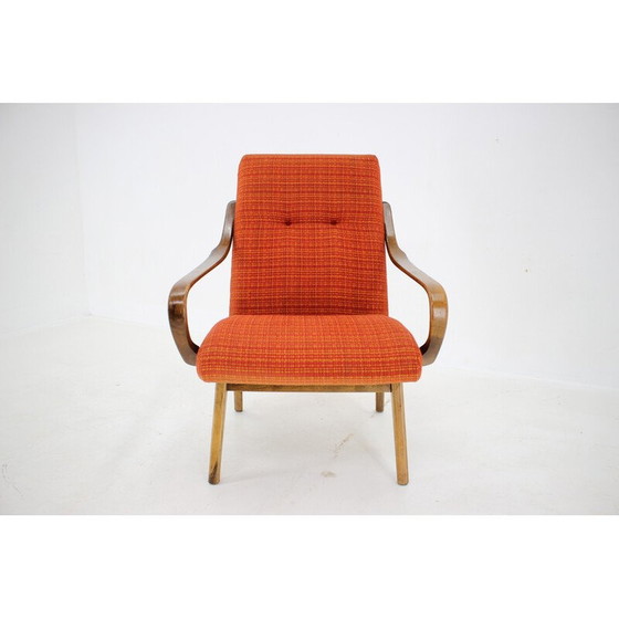 Image 1 of Vintage armchair in beech, Czechoslovakia 1960