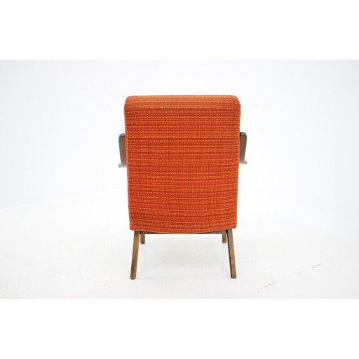Vintage armchair in beech, Czechoslovakia 1960