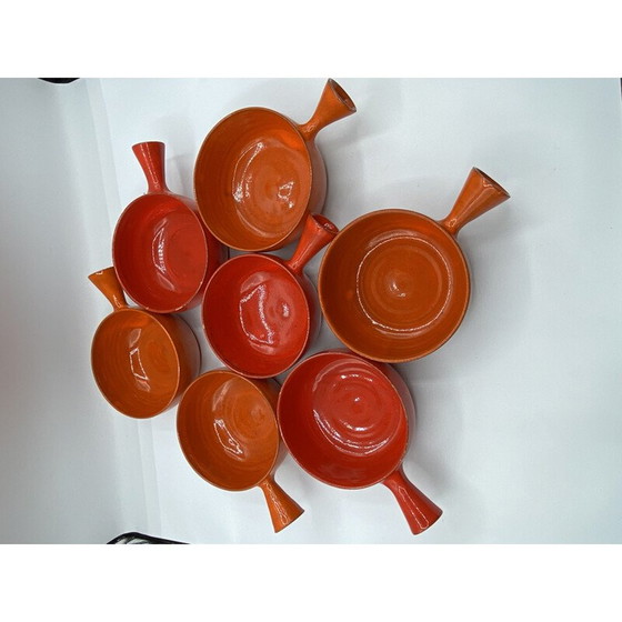 Image 1 of Stampo vintage in ceramica smaltata Vallauris 1970